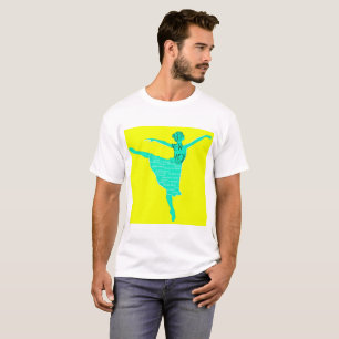 Ballet Happy New Year Men's Basic T - Shirt, White T-Shirt