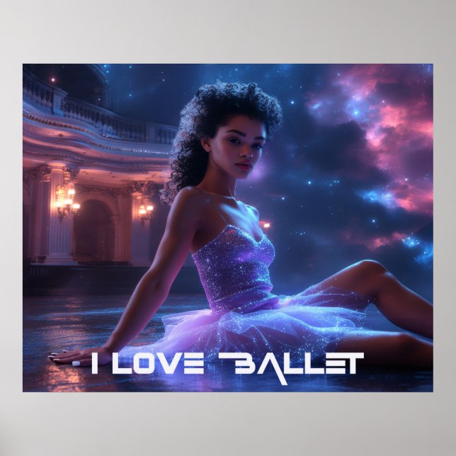 BALLET - I LOVE BALLET POSTER (Vorne)
