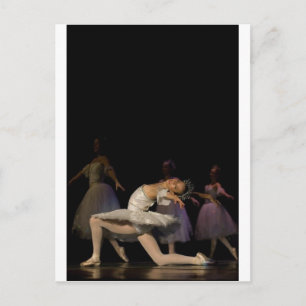 Ballet-Karte Postkarte