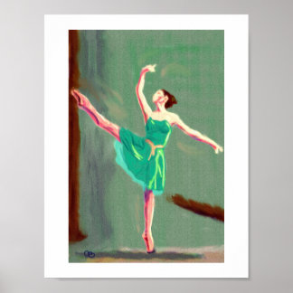 Ballet Liebe Art Poster