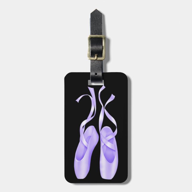 Ballet Luggage Tag - SRF Gepäckanhänger (Vorderseite vertikal)