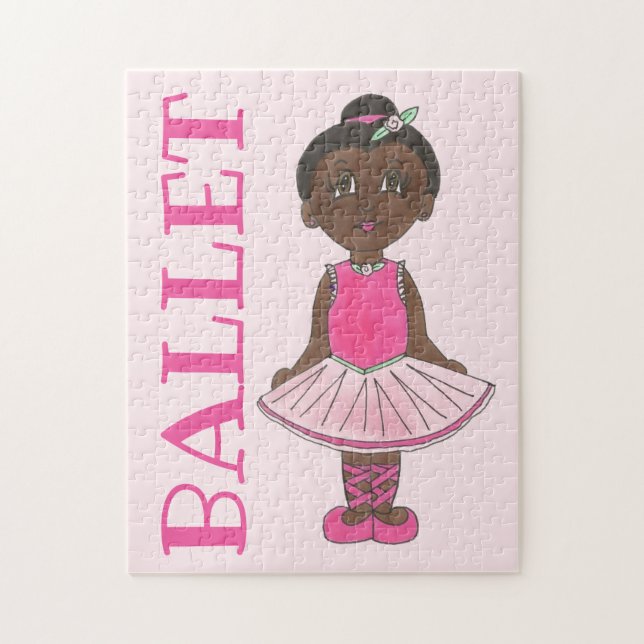BALLET Pink Tutu Ballerina Girl Tanz Erwägung (Vertikal)
