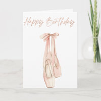 Ballet Pointe Shoes Geburtstag