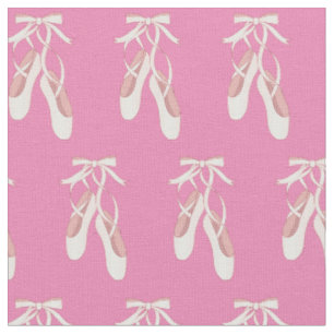 Ballet Pointe Shoes Niedlicher Tanz Tänzer Pink Gi Stoff