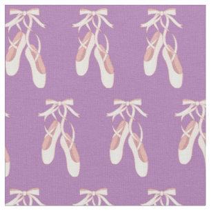 Ballet Pointe Shoes Niedlicher Tanztänzer Pink Lil Stoff