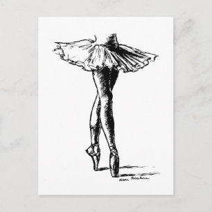 Ballet Postkarte