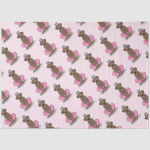 Ballet Princess Chocolate Labrador Labrador Retrie Seidenpapier