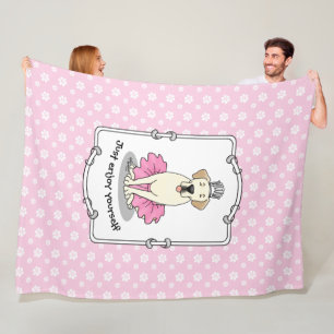 Ballet Princess Gelbe Labrador Labrador Retriever  Fleecedecke