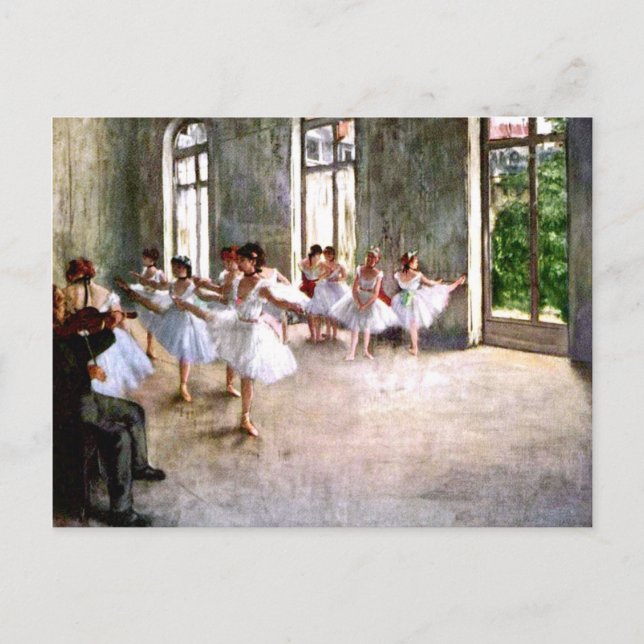 Ballet Probe Postkarte (Vorderseite)
