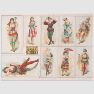 Ballet Queens Decoupage Wrapper Seidenpapier