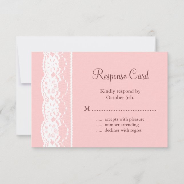 Ballet rose et dentelle Vintage RSVP (Devant)