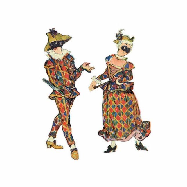 Ballet Russe de Monte Carlo Freistehende Fotoskulptur (Vorne)