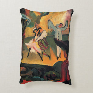 Ballet Russes, Russisches Ballett von August Macke Dekokissen