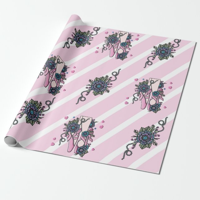Ballet Shoes Geschenkpapier (Ungerollt)