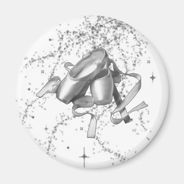 Ballet Shoes Magnet (Vorne)