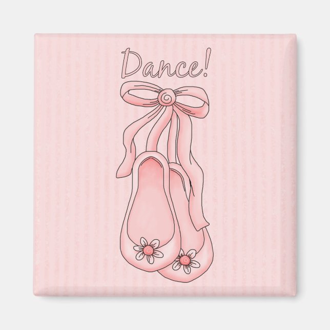 Ballet Slippers Magnet (Vorne)