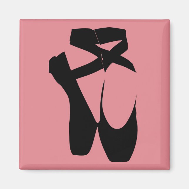 Ballet Slippers Magnet (Vorne)