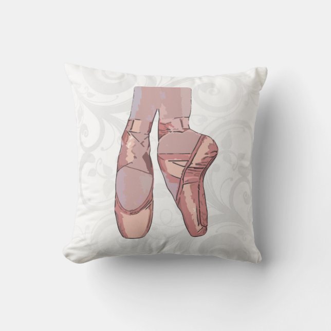 Ballet Slippers Toe Shoes Kissen (Vorderseite)