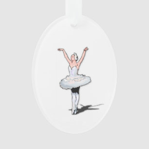 Ballet Star Ballerina Ornement de Noël