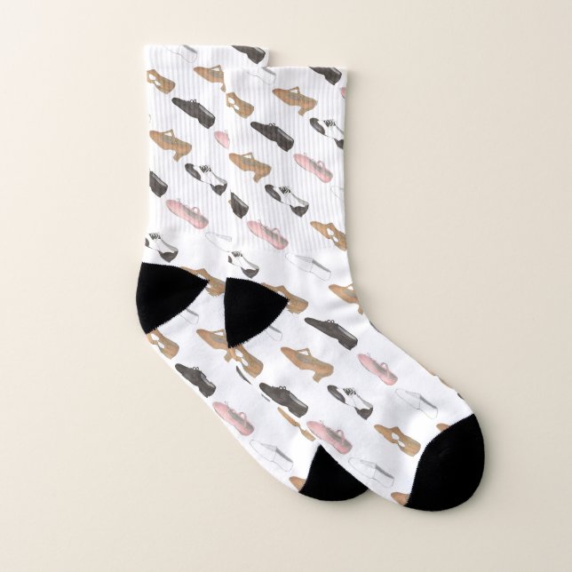 Ballet Stich Jazz Acro Lyrical Dance Character Sho Socken (Paar)