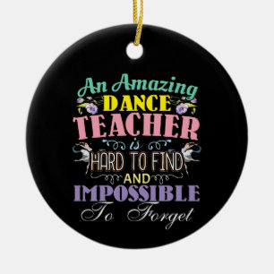 Ballet Teacher Wertschätzung - Phantastisches Ange Keramik Ornament