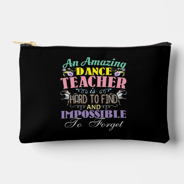 Ballet Teacher Wertschätzung - Phantastisches Ange Zubehörtasche (Vorderseite)