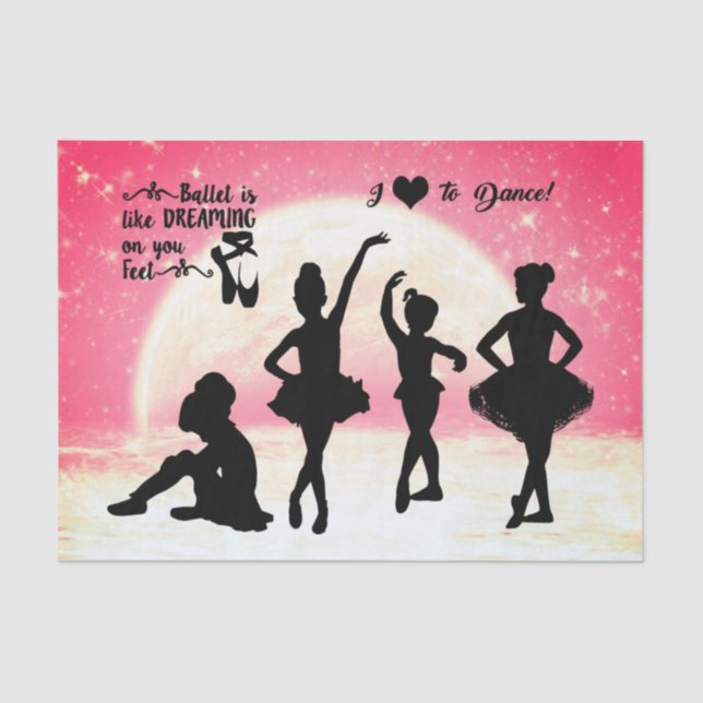 Ballet Tissue Seidenpapier (Vorderseite)