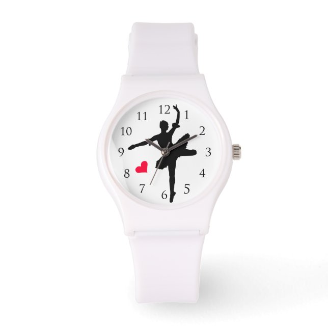 Ballet Watch_With number Armbanduhr (Vorderseite)