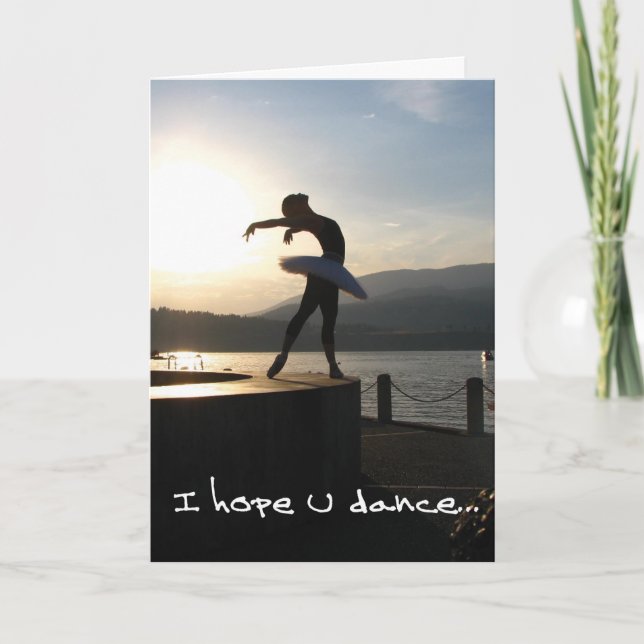 Balletkarte 1 karte (Vorderseite)