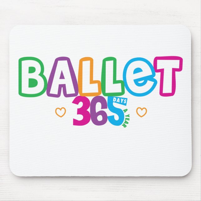 Ballett 365 mousepad (Vorne)