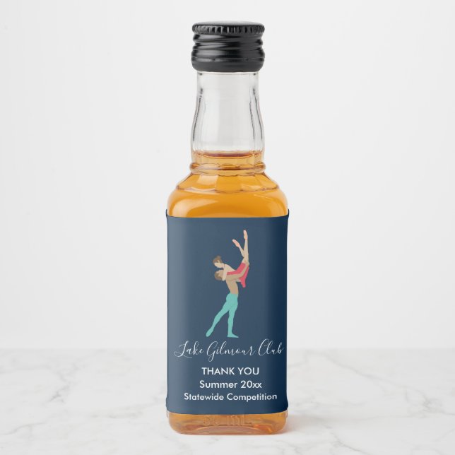 Ballett Alkoholflaschenetikett (Vorderseite)