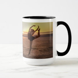 Ballett auf der Strand-Tasse Tasse