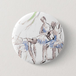 Ballett Ballerina Button