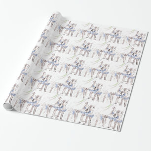 Ballett Ballerina Geschenkpapier