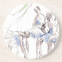 Ballett Ballerina Getränkeuntersetzer