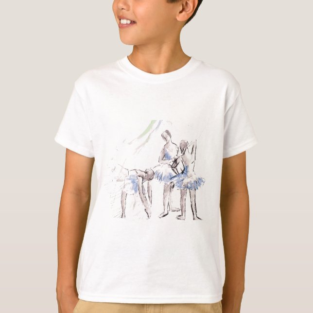 Ballett Ballerina T-Shirt (Vorderseite)