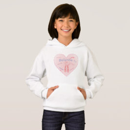 Ballett bezeichnet als Herz Hoodie