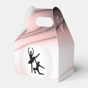 Ballett-Couple-Dance Pink-Akzent Geschenkschachtel