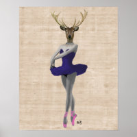 Ballett Dealer in Blau