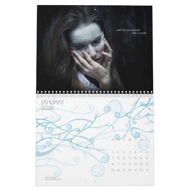 Ballett des Swan See-Kalenders Kalender (Jan 2026)