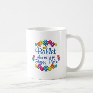 Ballett-glücklicher Platz Kaffeetasse