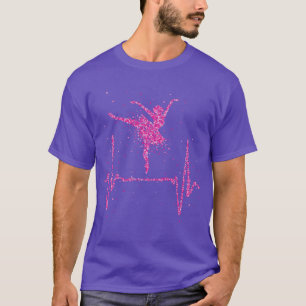Ballett-Heartbeat-Ballettschule T-Shirt