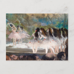 Ballett in der Pariser Oper von Edgar Degas Postkarte