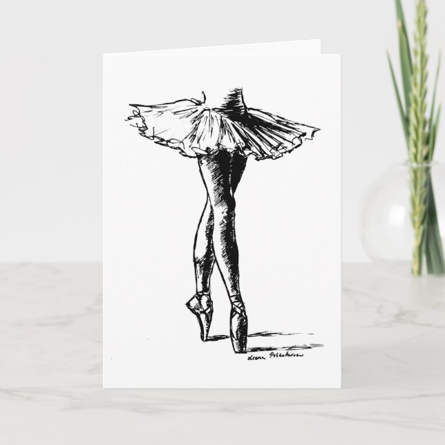 Ballett Karte (Vorderseite)