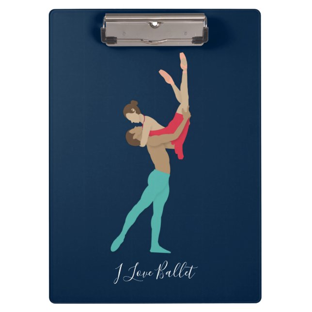 Ballett Klemmbrett (Vorderseite)