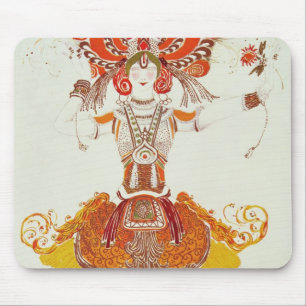 Ballett-Kostüm für "das Firebird", durch Mousepad