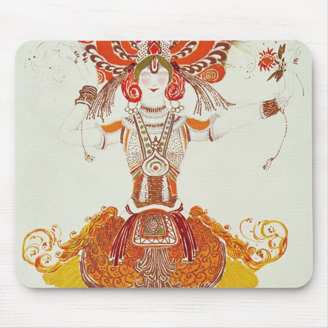 Ballett-Kostüm für "das Firebird", durch Mousepad (Vorne)