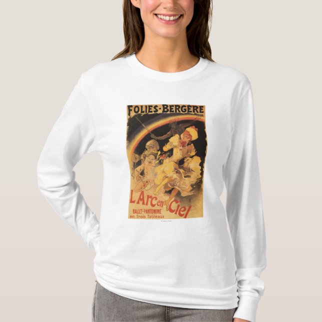 Ballett L'Arc-en-Ciel bei Folies-Bergere T-Shirt (Vorderseite)