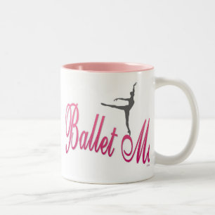 Ballett-Mama-Tasse Zweifarbige Tasse