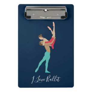 Ballett Mini Klemmbrett